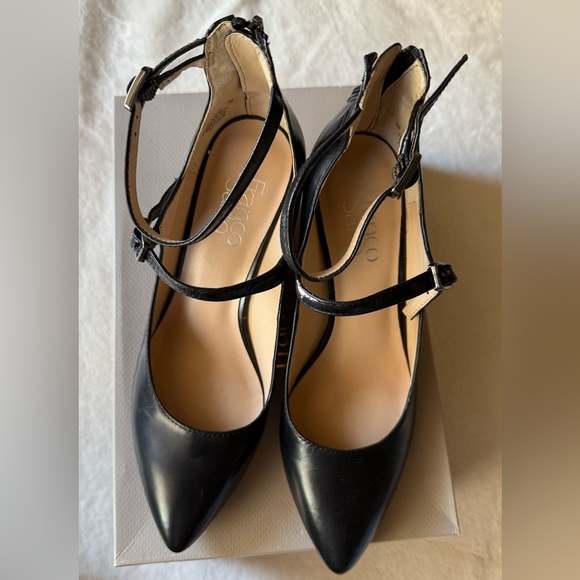 Franco Sarto Fletcher Wedges - Size 7 - Black - Picture 5 of 6